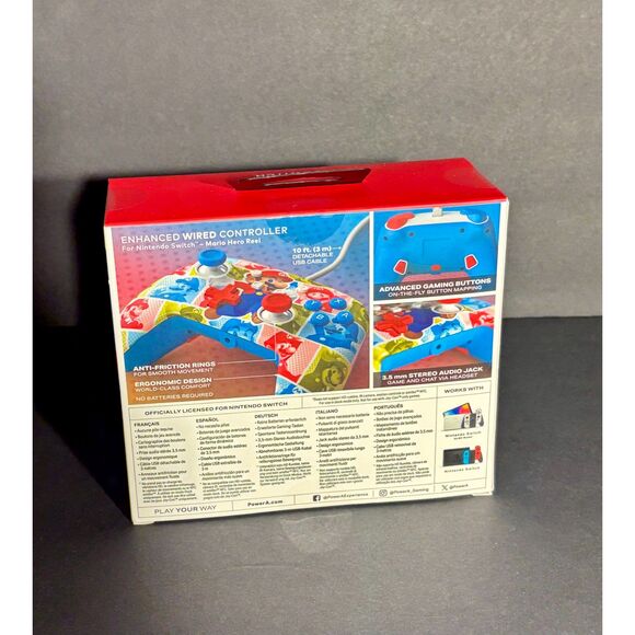 PowerA Super Mario Wired Controller for Nintendo Switch — Official Licensed - Picture 4 of 4